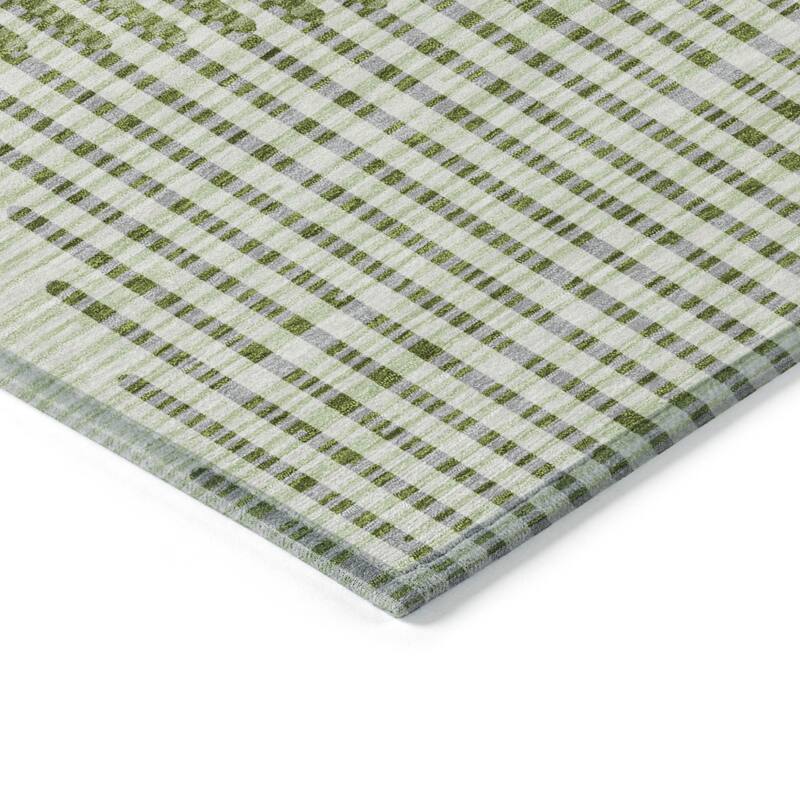 HomeRoots Geometric Transitional Rectangle Outdoor Rug
