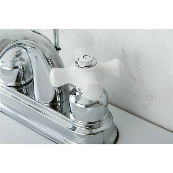Shop Kingston Brass Kb561 Px Restoration Centerset Bathroom Faucet