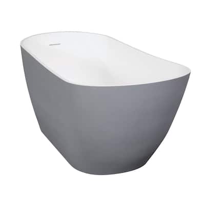 Kingston Brass VRTSS513026WG Arcticstone 52" Free Standing Solid