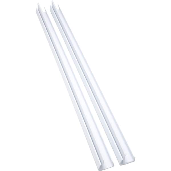slide 1 of 1, PROFLO 24" Vinyl Bumper Guard - Pack of 2 Natural