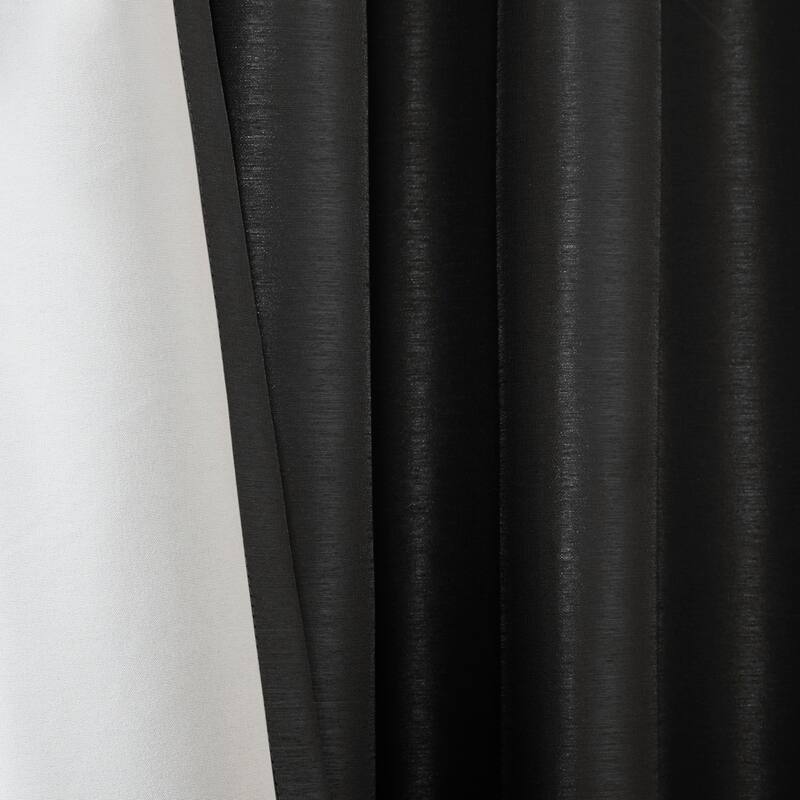 Twist Tab Total Blackout Window Curtain Panel