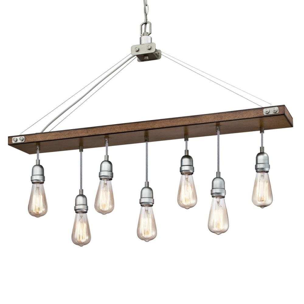 Westinghouse 6351500  Elway 7 Light 36" Wide Linear Chandelier - Chandeliers For Bedrooms by Overstock.com