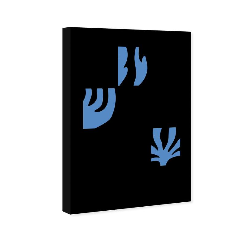 Wynwood Studio Canvas Floral and Botanical Simplicity in Branches Black and Modern & Contemporary Wall Art Canvas Print