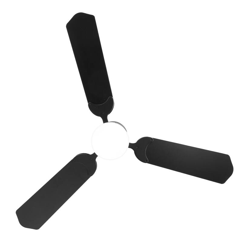 42" Wood Reversible 3-Blade Integrated Ceiling Fan with LED Light and Remote