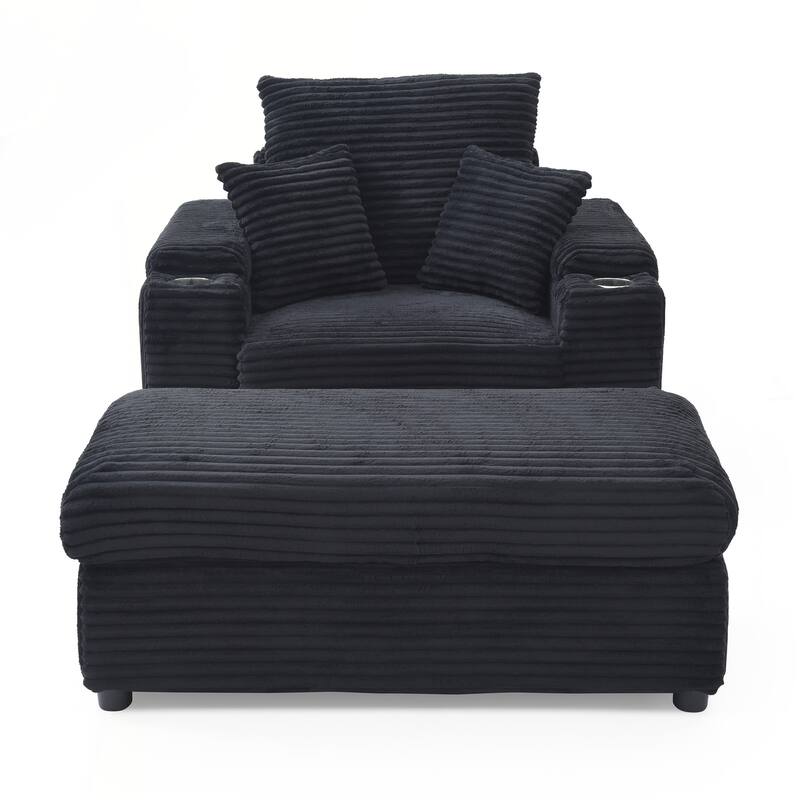 Modern Comfy Armchair Reading Chairs for Bedroom Living Room