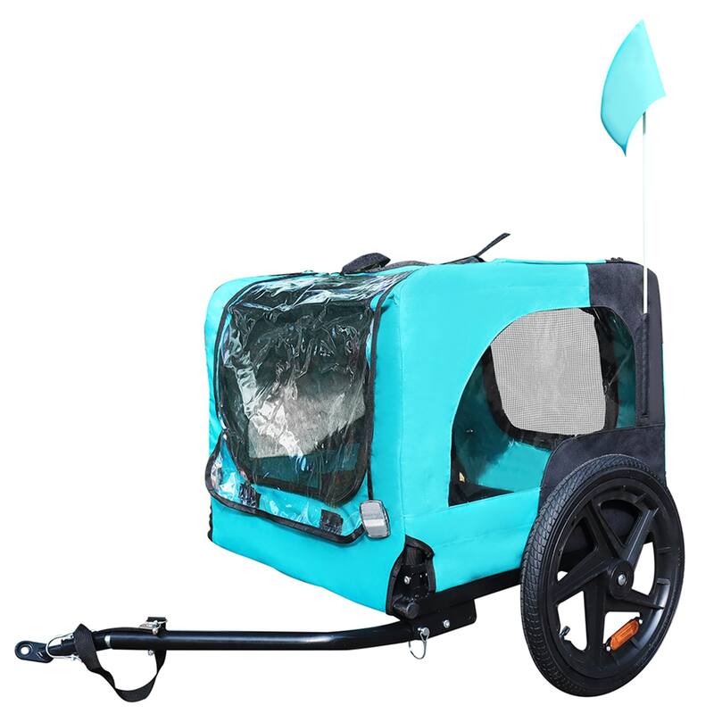 Outdoor Pet Jogging Stroller Foldable Dog Carriers Bicycle Trailer
