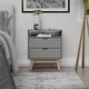 preview thumbnail 6 of 6, Kappesberg New Hanford 3-Piece Bedroom Set, 6-Drawer Dresser and Two 2-Drawer Nightstand