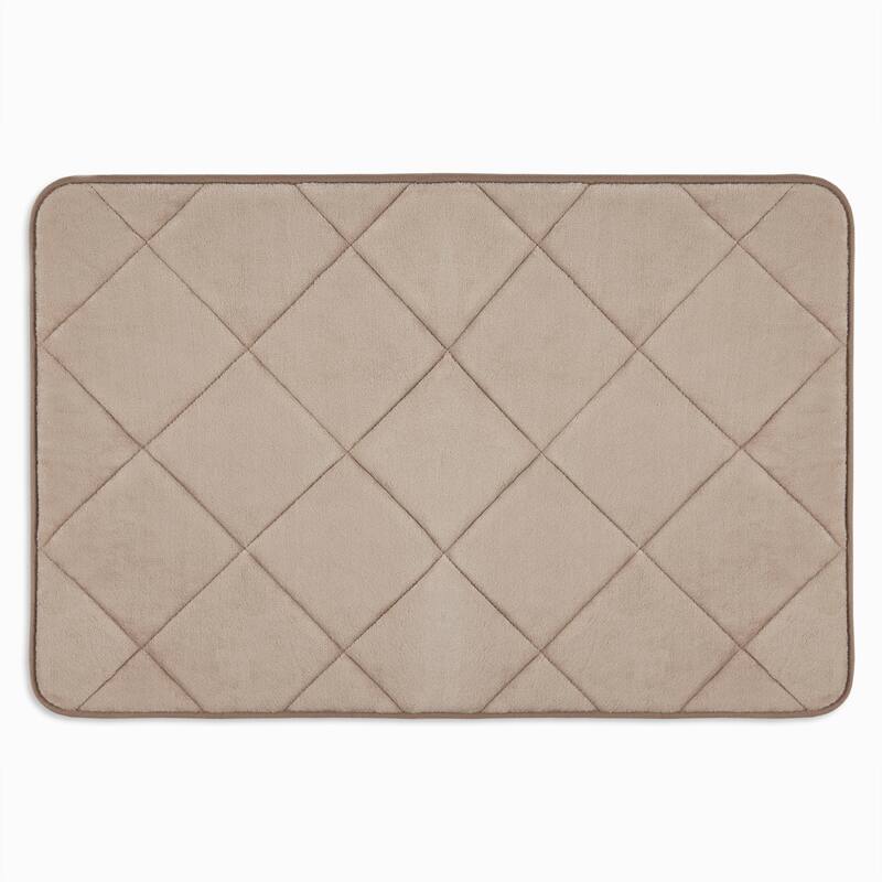 Home Dynamix Capri Haven Machine Washable Memory Foam Bath Mat