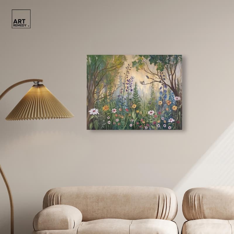 Daisy Dawn I Canvas by Art Remedy, Gallery Wrapped