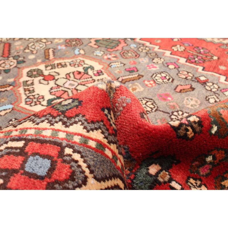 ECARPETGALLERY Hand-knotted Konya Anatolian Red Wool Rug - 3'9 x 8'10