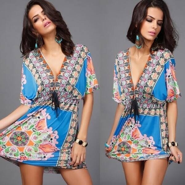 Shop Casual Boho Summer Dress In 4 Styles Overstock 21603465
