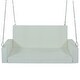 preview thumbnail 16 of 25, GO 2-Person Wicker Hanging Porch Swing with Chains