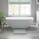 preview thumbnail 69 of 109, Madison Park Signature Splendor 100-percent 100% Cotton Tufted 3000 GSM Reversible Bath Rug 17x24" - Green