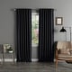 preview thumbnail 40 of 80, Aurora Home Insulated Thermal Blackout 84-inch Curtain Panel Pair - 52 x 84