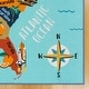 preview thumbnail 3 of 4, Gertmenian Educational USA State Map Polypropylene Non-Slip Easy Care Digital Printed Youth Area Rug 6'6" x 9'6" - 6' 6" x 9' 6"