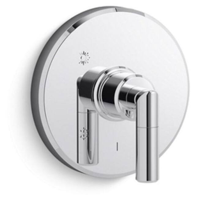 Kallista Pure Paletta Pressure Balance Valve Trim Only with Single - Chrome