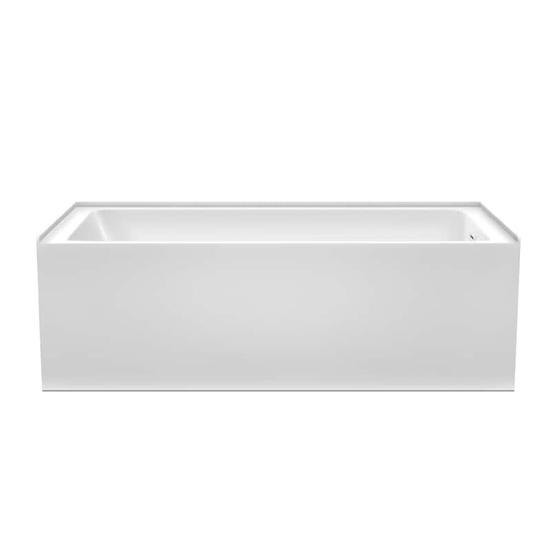 Grayley 66-Inch x 32-Inch Alcove Bathtub in White with Options