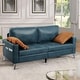 preview thumbnail 25 of 42, AECOJOY 79" Faux Leather Couch for Living Room, Loveseat Small Sofa, Indoor Modern Sofa for Apartment Office