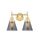 Option Satin Gold / Plated Smoke