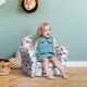 preview thumbnail 2 of 7, Qaba Kid's Sofa Armchair with Dinosaur Design and Thick Padding