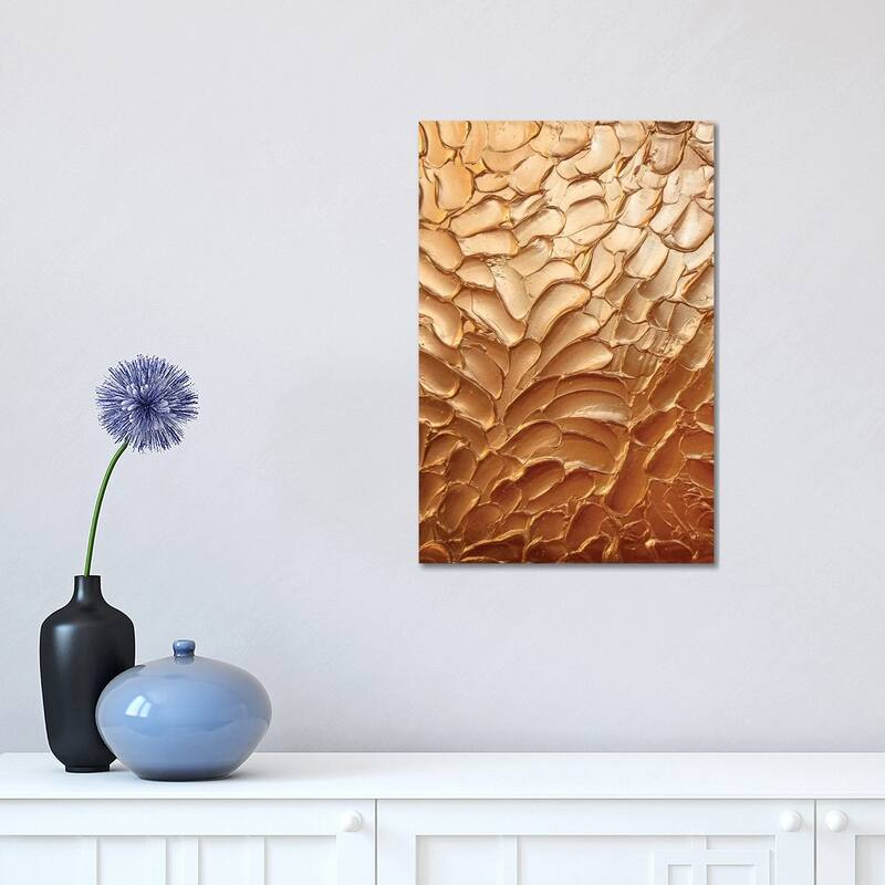 iCanvas "Metallic Copper" by Amber Lamoreaux Canvas Print - 18x12x1.5