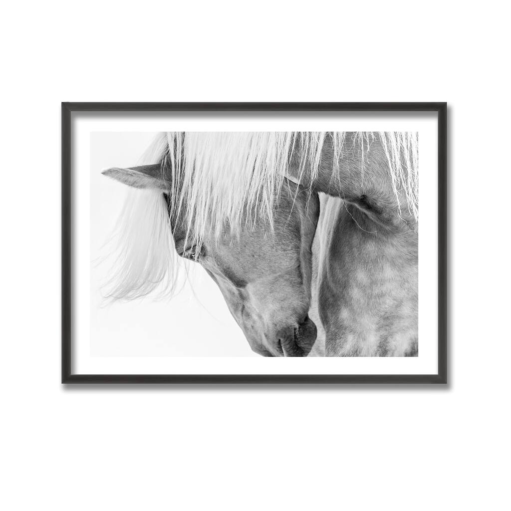 "Halflinger Portrait" Framed Print Wall Art by Kimberly