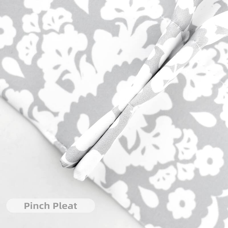 DriftAway Samantha Pinch Pleat Thermal Room Darkening Back Tab Window Curtains