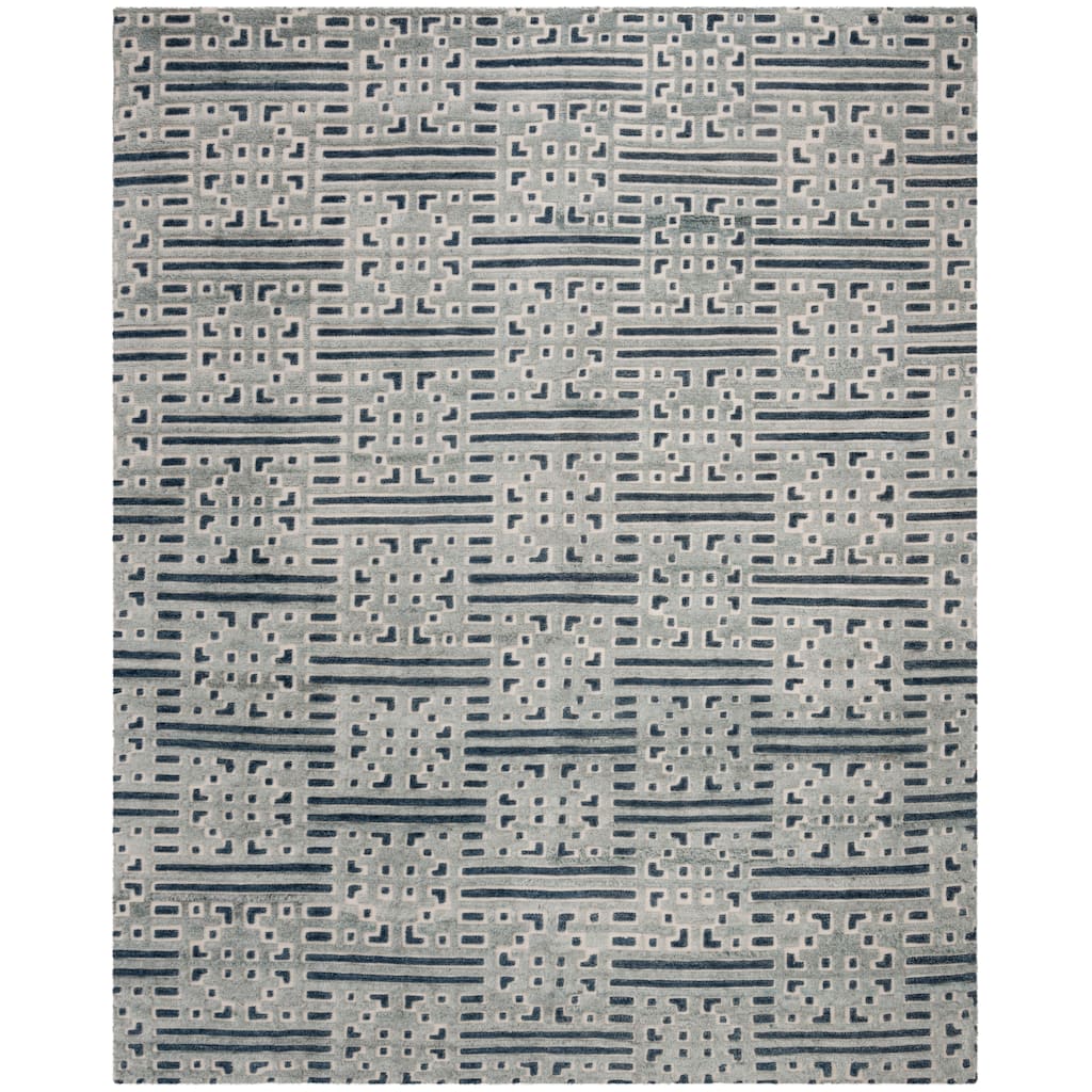 SAFAVIEH Hand-knotted Paseo Simperta Modern Wool Rug