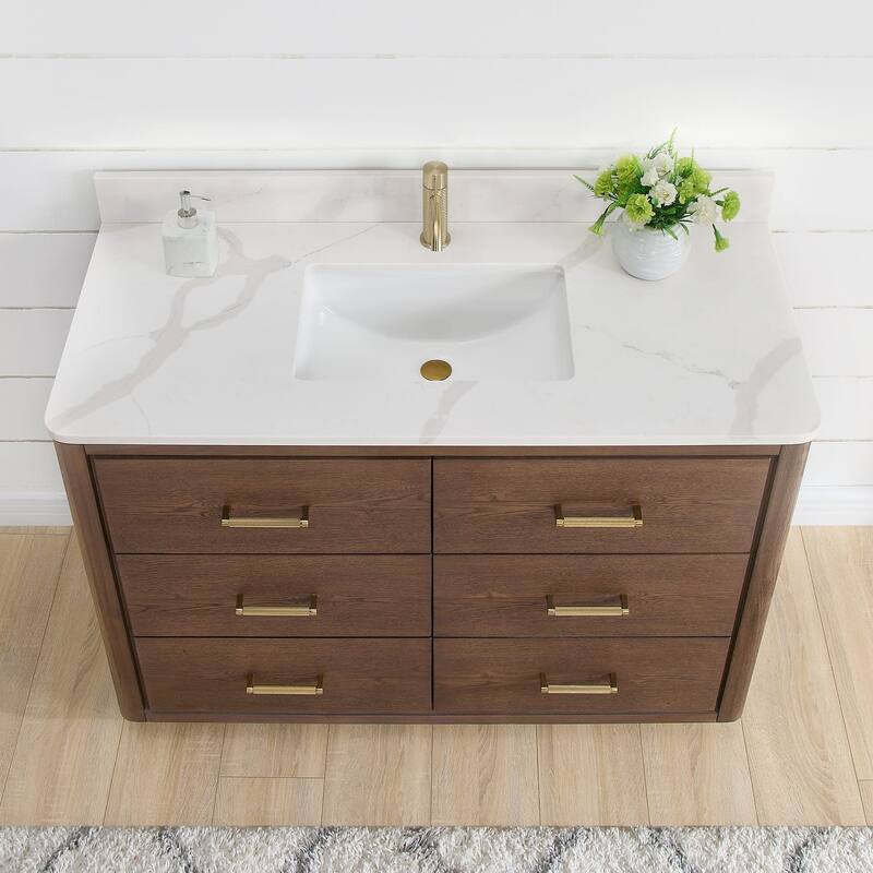 Miseno MV-NM-706548 Porto 48" Free Standing Single Basin Vanity Set