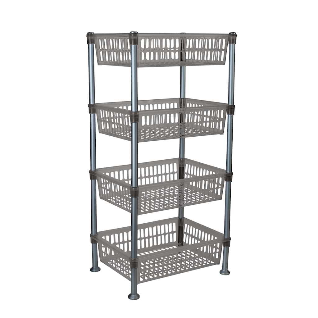 Kitchen Details 4 Tier Slim Shelf