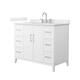 Option White, Nickel Trim, Giotto Quartz Top