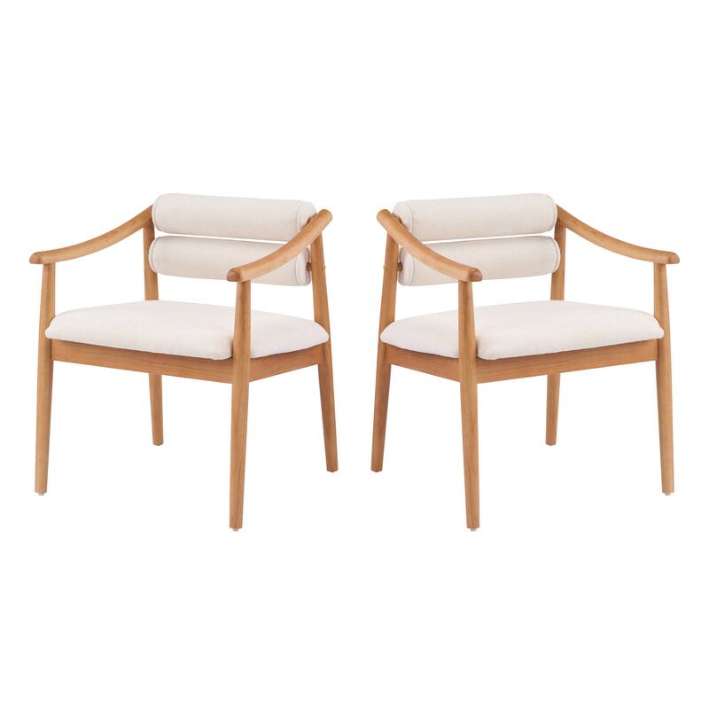 Christopher Knight Home - Modern Wood Upholstered Dining Chair