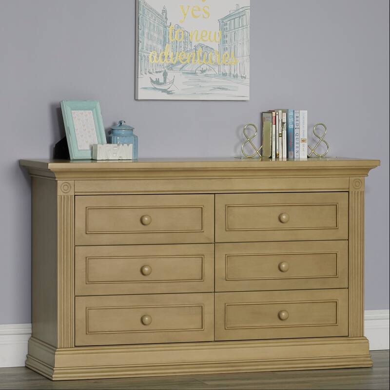Baby Cache Montana 6 Drawer Dresser - Beige