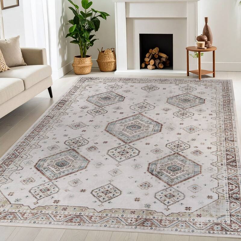 Superior Burj Washable Indoor Area Rug or Runner - 12' x 18'