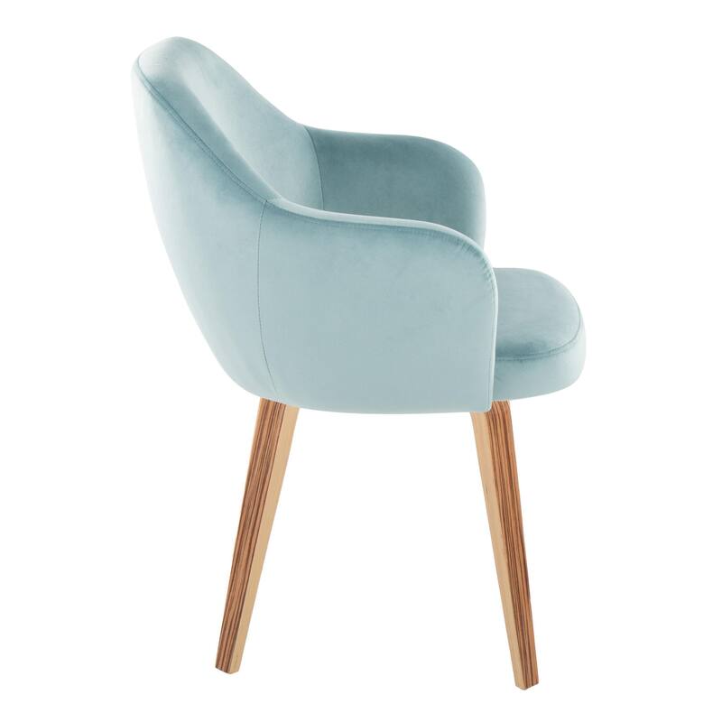 Porch & Den Beckett Dining Chair with Bent Wood Legs (Set of 2)