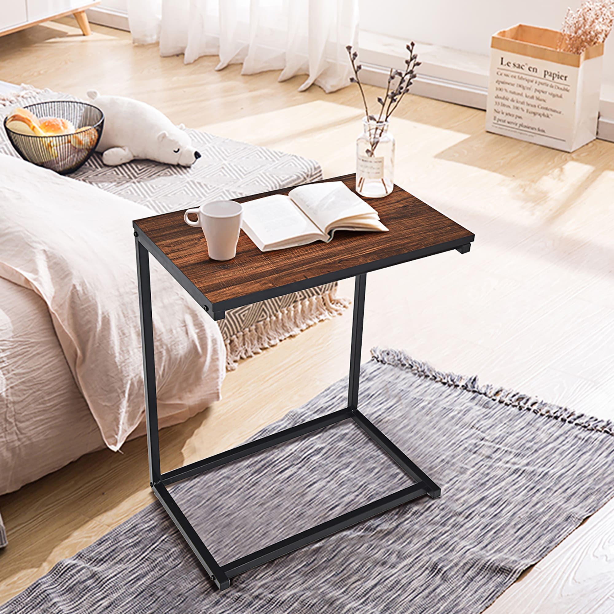 Homemaxs sofa new arrivals side end table
