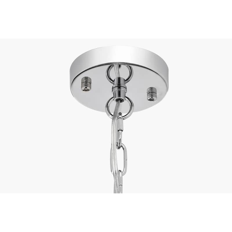 The Gray Barn Liam 48-inch Round Wagon Wheel 24-light Chandelier