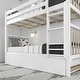 preview thumbnail 5 of 4, Max and Lily Scandinavian Twin over Twin Bunk Bed with Trundle