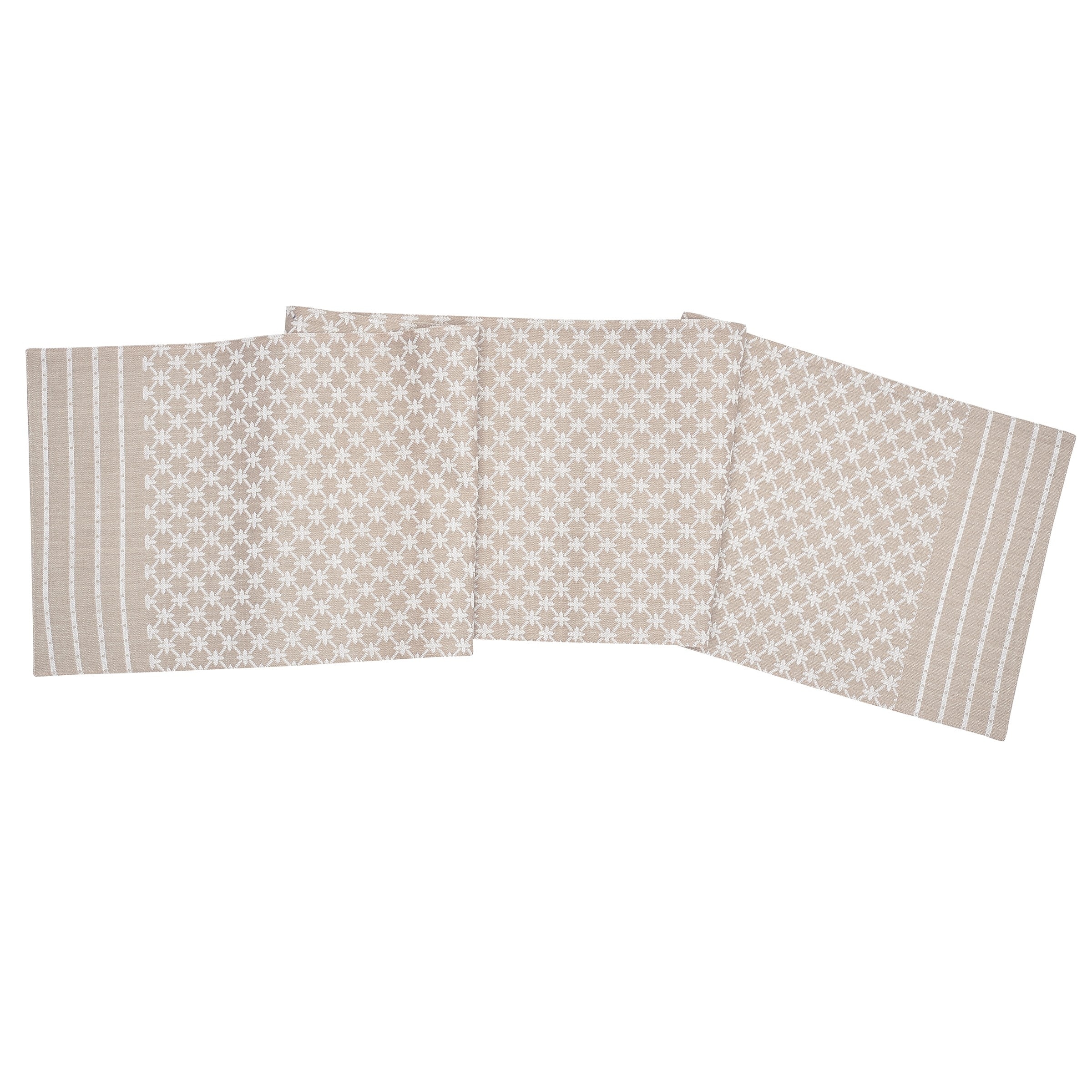 13" x 72" Markle Jacquard Clay Table Runner - 13" x 72"