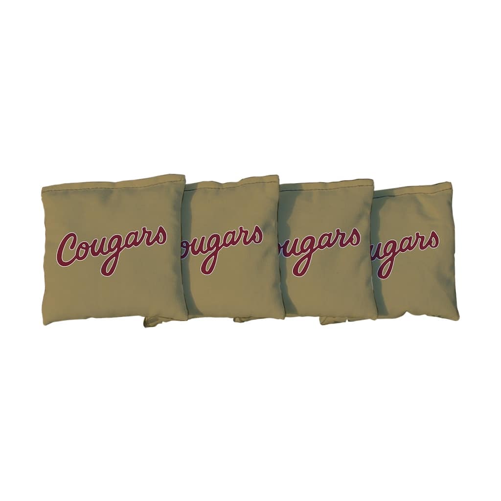 College Of Charleston Cougars Gold Cornhole Bags
