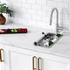 preview thumbnail 25 of 25, STYLISH 9 inch Stainless Steel 18G Dual Mount Bar Sink Handmade