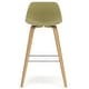 preview thumbnail 100 of 147, WYNDENHALL Cacey Mid Century Modern Bentwood Counter Height Stool (Set of 2) - 20.7'' x 21.1'' x 36.6