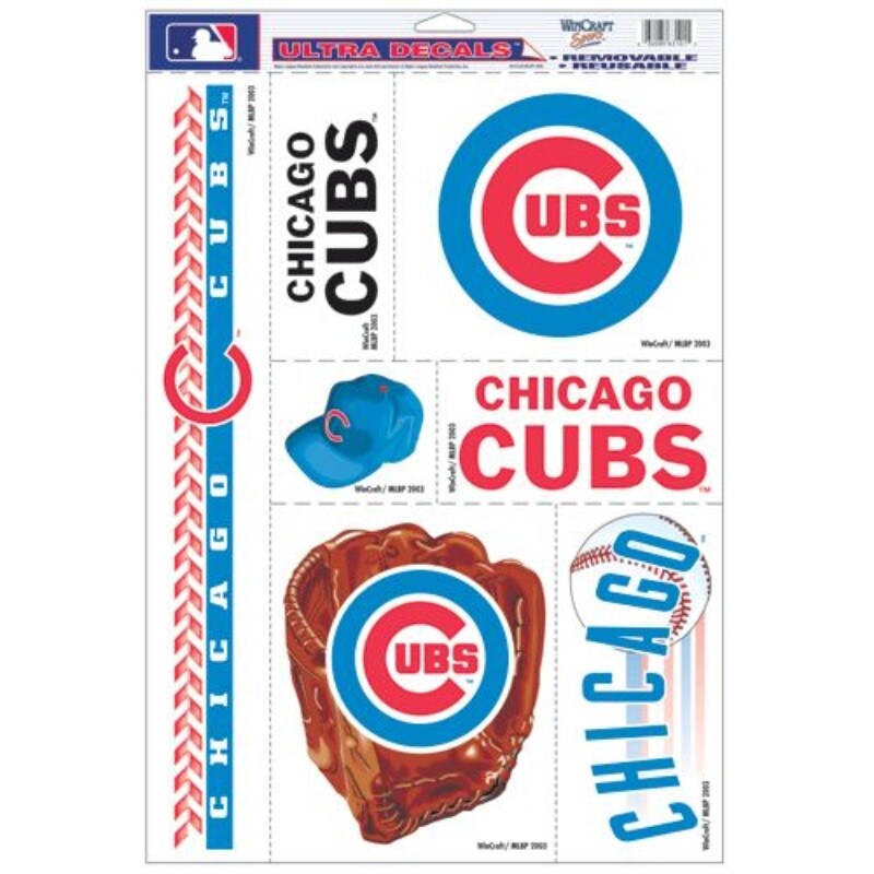 Shop Chicago Cubs Decal 11x17 Ultra Overstock 22204860