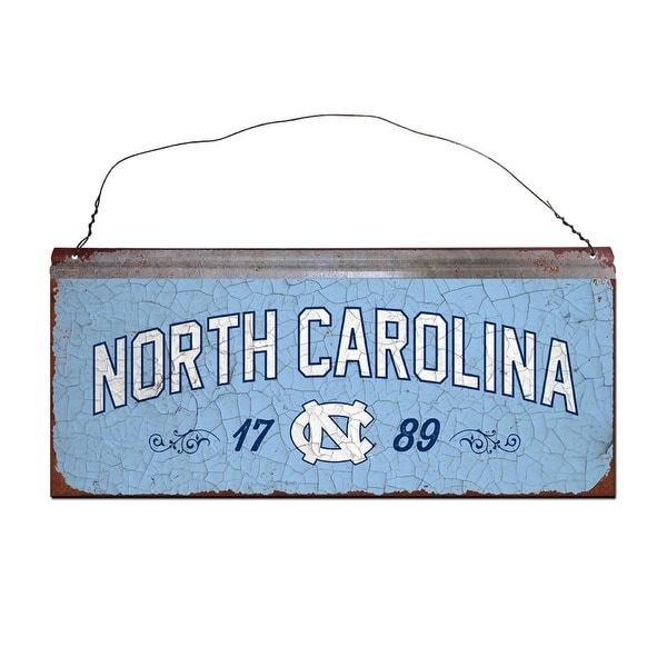 University of North Carolina Small Tin Sign