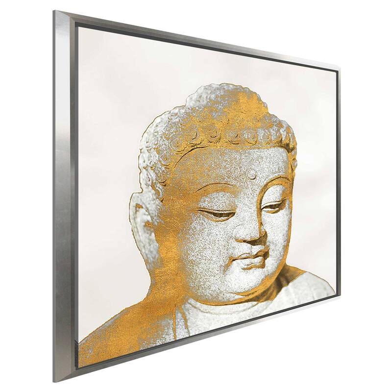 "Buddha Soul Gold" Print on Floating Canvas