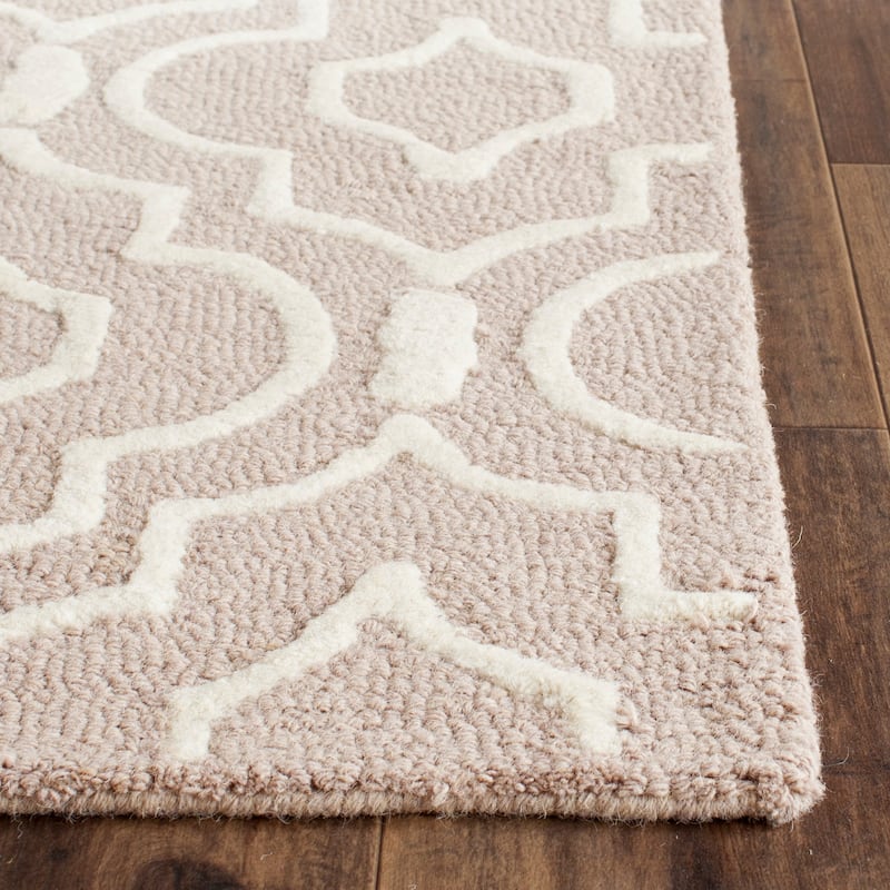 SAFAVIEH Handmade Cambridge Smaragda Modern Wool Rug