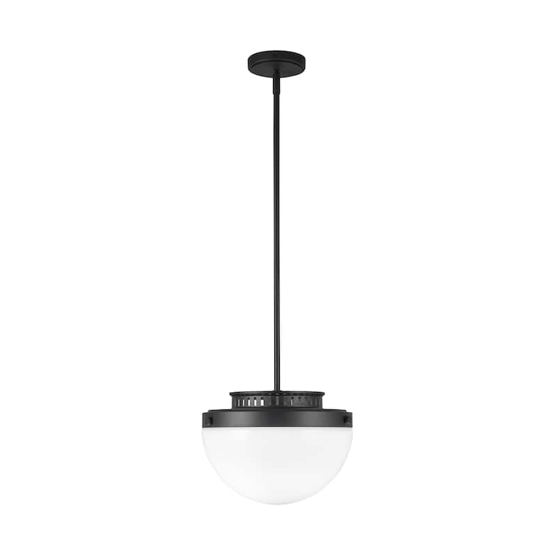 Artcraft Dahlia 1-Light Pendant - 12" W
