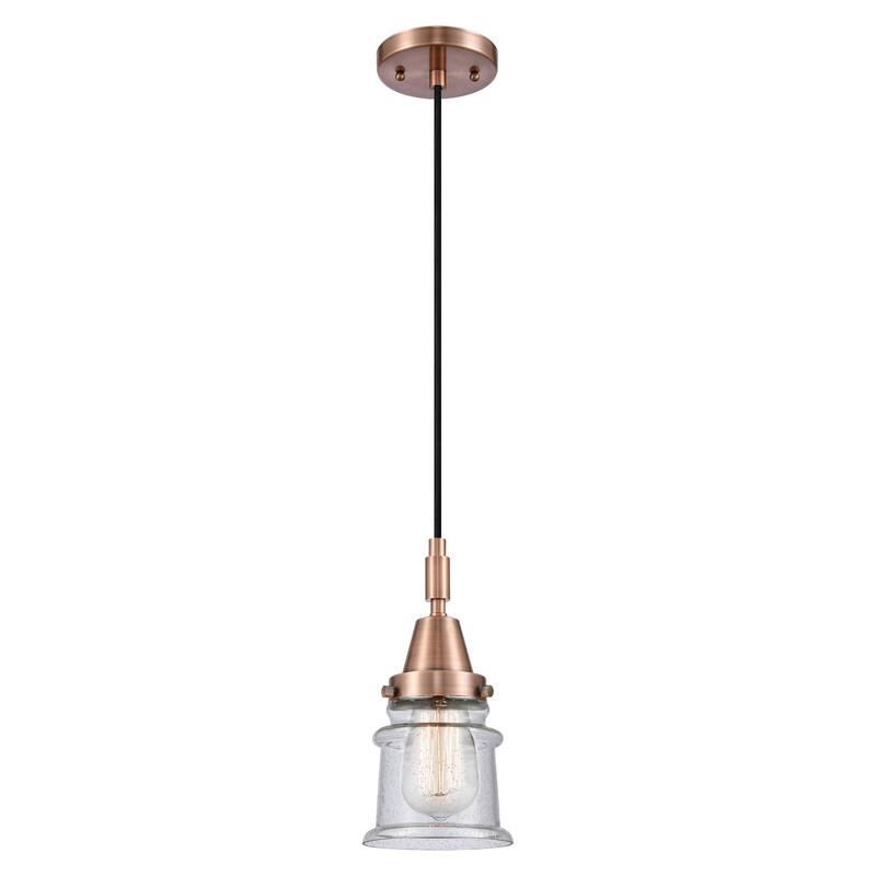 Innovations Lighting 447-1P-G184S Canton 5" Wide Mini Pendant with