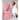 Badger Basket Kisses Rectangle Rocking Doll Bassinet - Pink/White