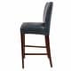 preview thumbnail 4 of 25, NPD Furniture Milton Bonded Leather Bar Stool